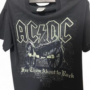 Delta Pro Weight AC/DC Black T-Shirt